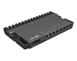 Router Mikrotik RB5009UPr+S+IN (ARMv8 CPU, 1GB DDR4 RAM, 1GB NAND, 1×2.5Gbit LAN, 7×1Gbit LAN, 802.3af/at PoE-out/-in)