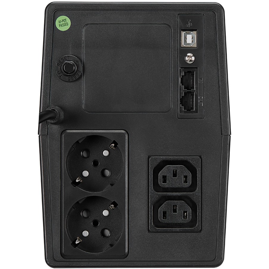 Fortron Source iFP 1500VA/900W, Line-interactive (2×Schuko, 2×IEC C13, RJ11/45, USB, LCD display)-3