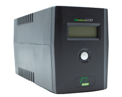 Elsist UPS NemoLCD65 650VA/240W, Line-Interactive, USB, RJ11/RJ45, 2×SChuko, 1×4,5Ah, 10min. autonomija-0