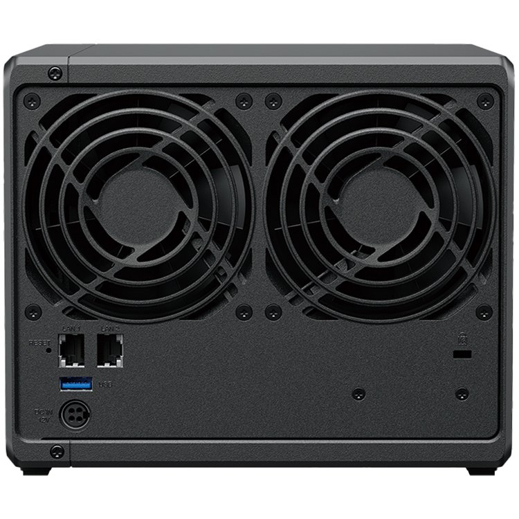 Synology DS423+ DiskStation 4-bay NAS server, 2.5"/3.5" HDD/SSD podrška, Hot Swappable HDD, Wake on LAN/WAN, 2GB, 2×G-LAN, 2×USB3.2 Gen 1-3