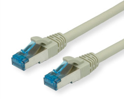 Roline VALUE S/FTP mrežni kabel Cat.6a sivi, 1.0m-1
