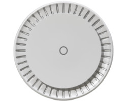 Mikrotik cAP ax (cAPGi-5HaxD2HaxD) Quad core 1.8 GHz CPU, 1GB RAM, 2×G-LAN (1×PoE-out) 2.4GHz 802.11b/g/n/ax, 5GHz 802.11a/n/ac/ax, dual-chain, RouterOS L4, stropni, PSU, PoE injector