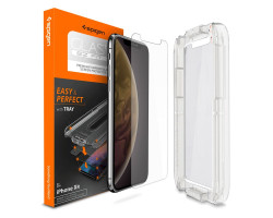 Spigen Glas.tR EZ Fit, zaštitno staklo za telefon - iPhone XR-0