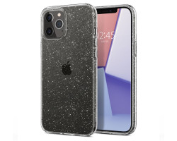 Spigen Liquid Crystal Glitter, zaštitna maska za telefon prozirna clear-iPhone 12/Pro