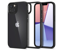 Spigen Ultra Hybrid, zaštitna maska za telefon, mat crna - iPhone 13-0