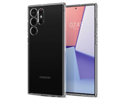 Spigen Liquid Crystal, zaštitna maska za telefon prozirna - Samsung Galaxy S22 Ultra