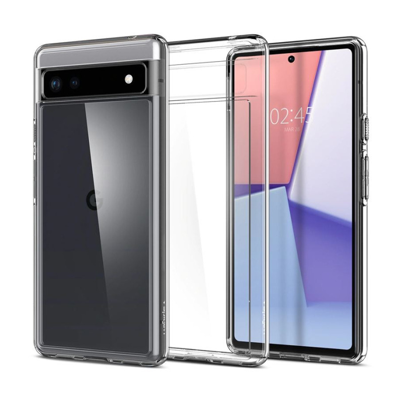Spigen Ultra Hybrid, zaštitna maska za telefon prozirna - Google Pixel 6a-1