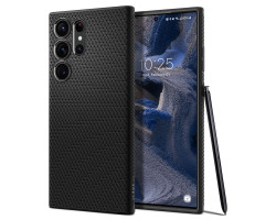 Spigen Liquid Air, zaštitna maska za telefon crna - Samsung Galaxy S23 Ultra