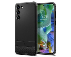 Spigen Rugged Armor, zaštitna maska za telefon crna - Samsung Galaxy S23+