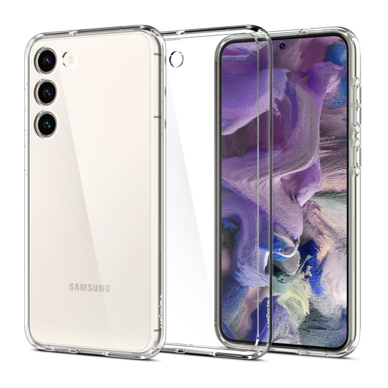 Spigen Ultra Hybrid, zaštitna maska za telefon prozirna - Samsung Galaxy S23-0