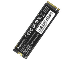 Verbatim Vi3000 256GB SSD M.2 NVMe PCIe Gen3x4, R/W: 3300/1300MB/s