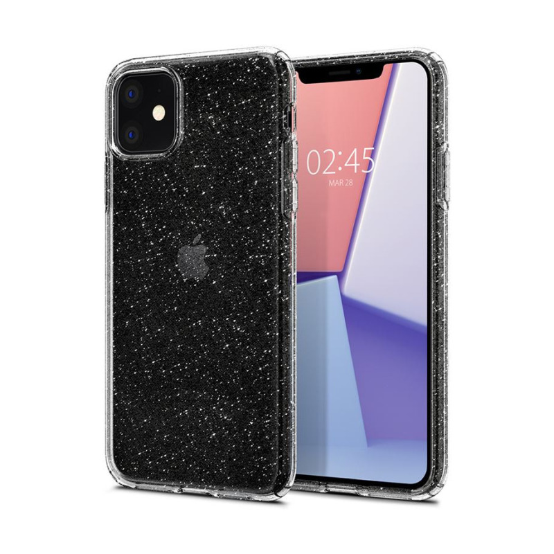 Spigen Liquid Crystal, zaštitna maska za telefon, Glitter - iPhone 11 (076CS27181)-1