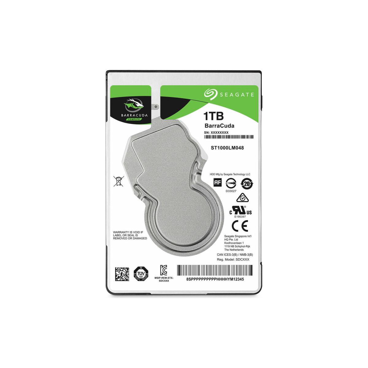 Tvrdi disk SEAGATE Barracuda (1tb, 2.5", 5400rpm, 128mb cache, 7mm)-9