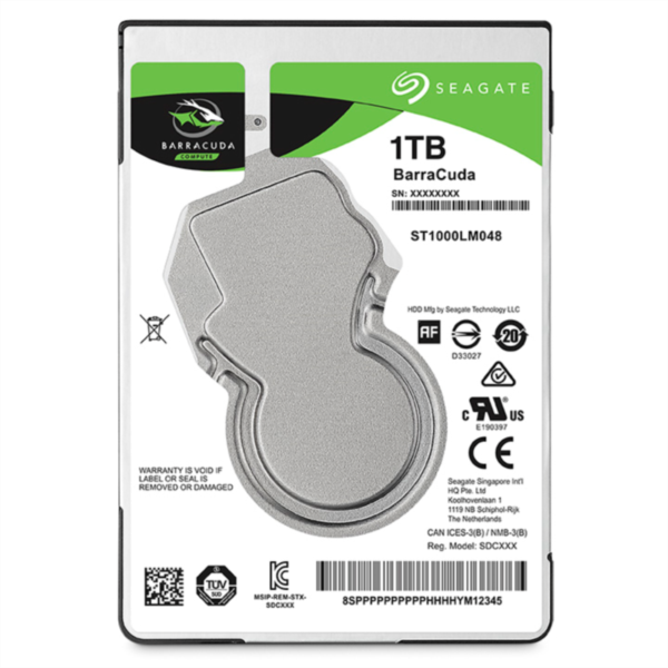 Tvrdi disk SEAGATE Barracuda (1tb, 2.5", 5400rpm, 128mb cache, 7mm)-2