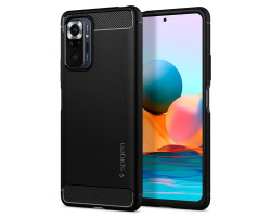 Spigen Rugged Armor, zaštitna maska za telefon crna - Redmi Note 10 Pro/Max-0