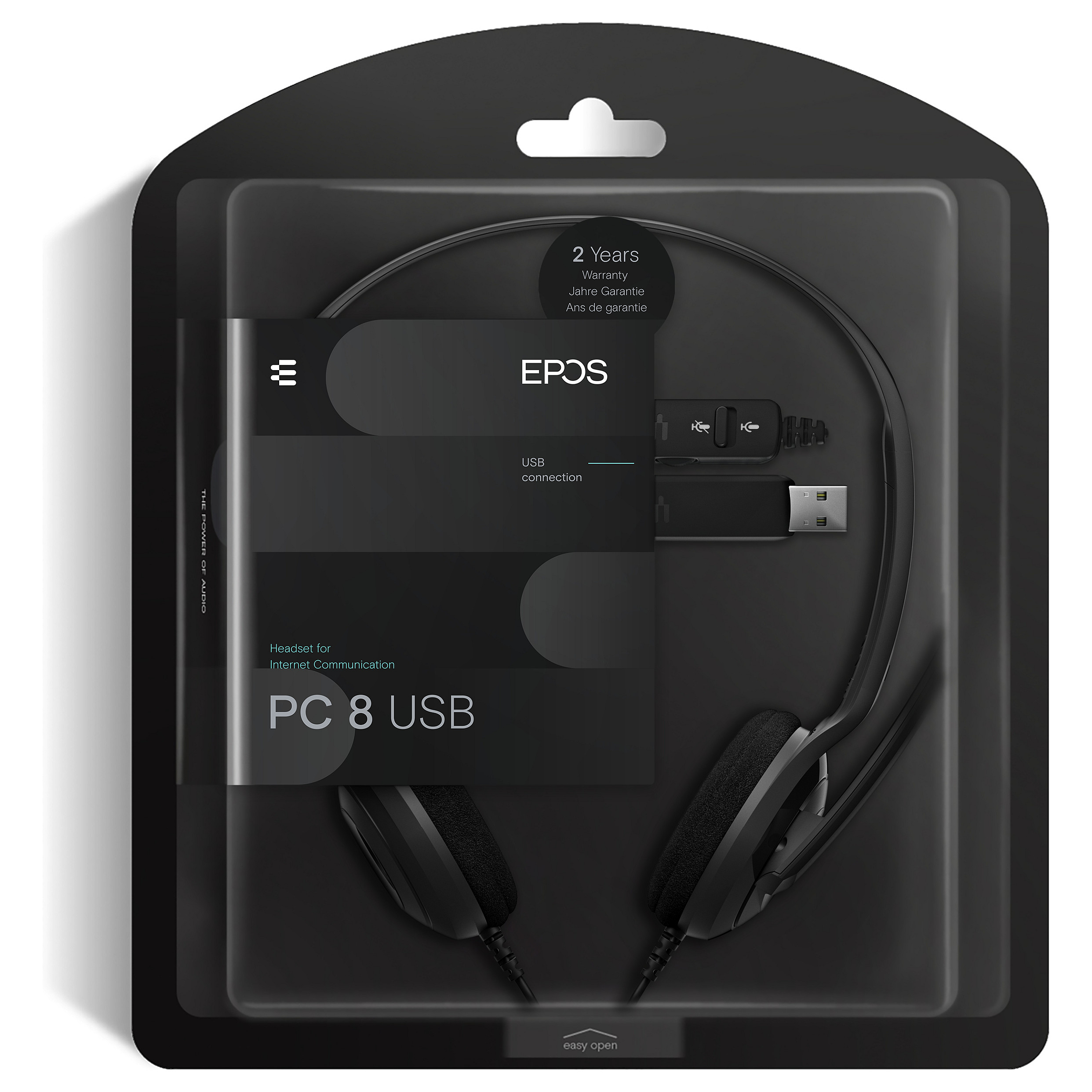Slušalice sa mikrofonom SENNHEISER Epos PC 8 USB crne-9