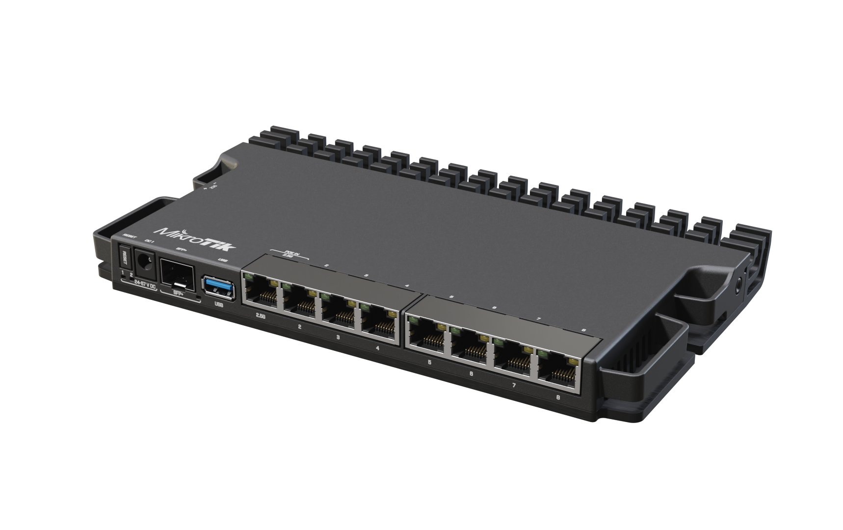 Router Mikrotik RouterBOARD RB5009UG+S+IN (ARMv8 CPU, 1GB DDR4 RAM, 1GB NAND, 1×2.5Gbit LAN, 7×1Gbit LAN, 1xSFP+ port)-0