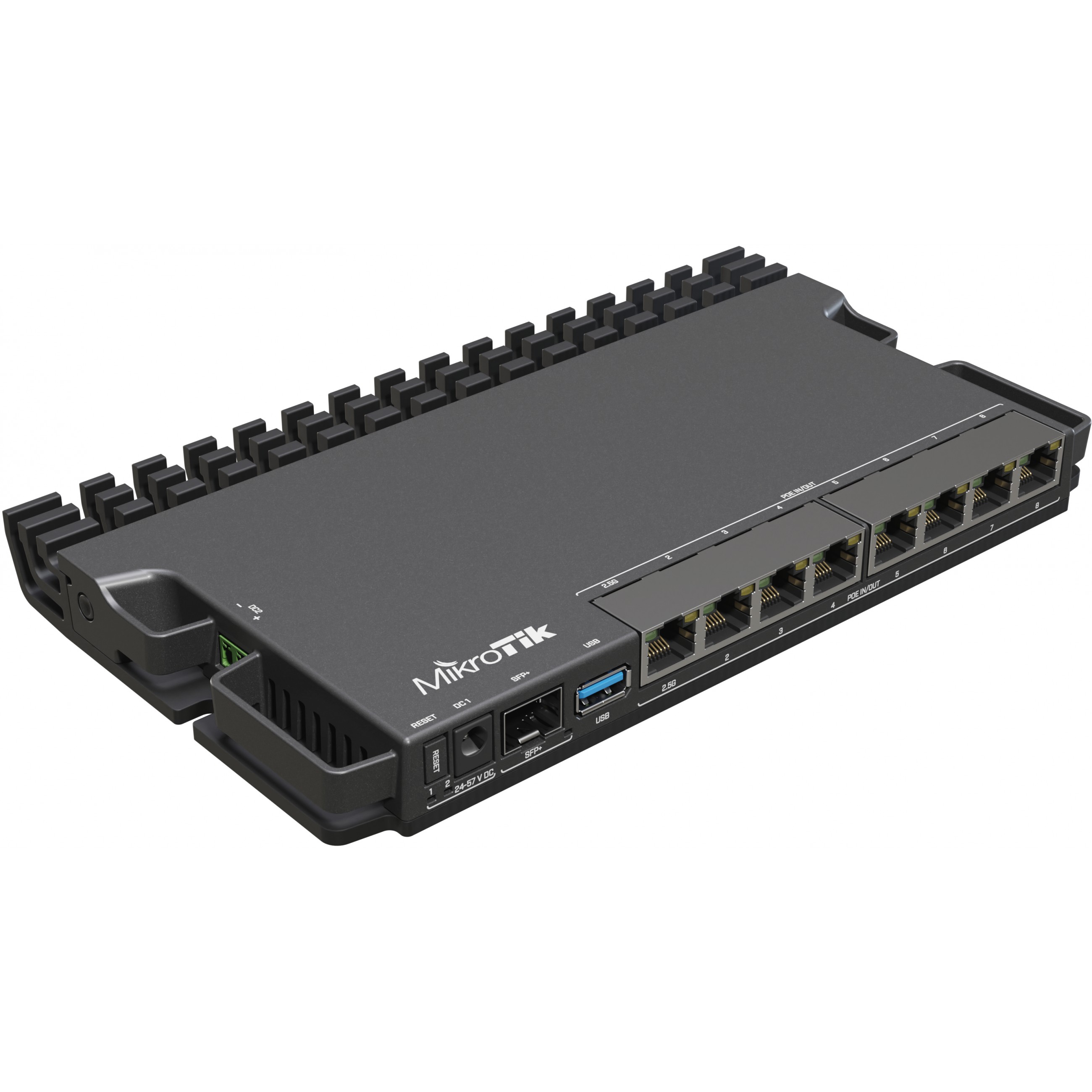 Router Mikrotik RouterBOARD RB5009UG+S+IN (ARMv8 CPU, 1GB DDR4 RAM, 1GB NAND, 1×2.5Gbit LAN, 7×1Gbit LAN, 1xSFP+ port)-6