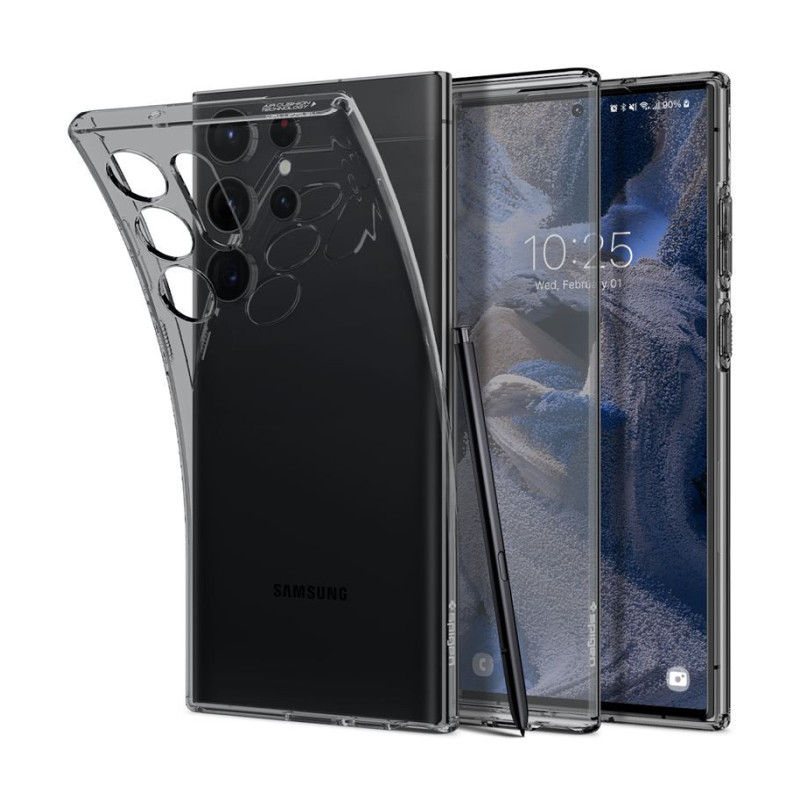Spigen Liquid Crystal, zaštitna maska za telefon, space - Samsung Galaxy S23 Ultra (ACS05611)-1