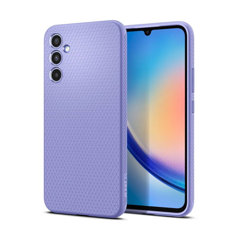 Spigen Liquid Air, zaštitna maska za telefon, ljubičasta - Samsung Galaxy A34 5G (ACS06104)-1
