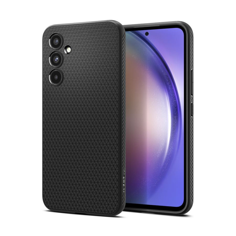 Spigen Liquid Air, zaštitna maska za telefon crna - Samsung Galaxy A54 5G (ACS05885)-0