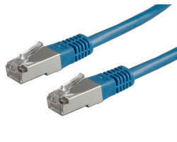 Roline VALUE S/FTP (PiMF) mrežni kabel oklopljeni Cat.6, 10m plavi-1