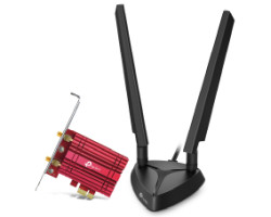 TP-Link AX5400 Archer TXE75E bežični Tri-Band Wi-Fi 6E BT5.3 PCI-E adapter 574Mbps/2402Mbps/2402Mbps (2.4GHz/5GHz/6GHz), 802.11ax/ac/n/a/g/b, 2×antene-0