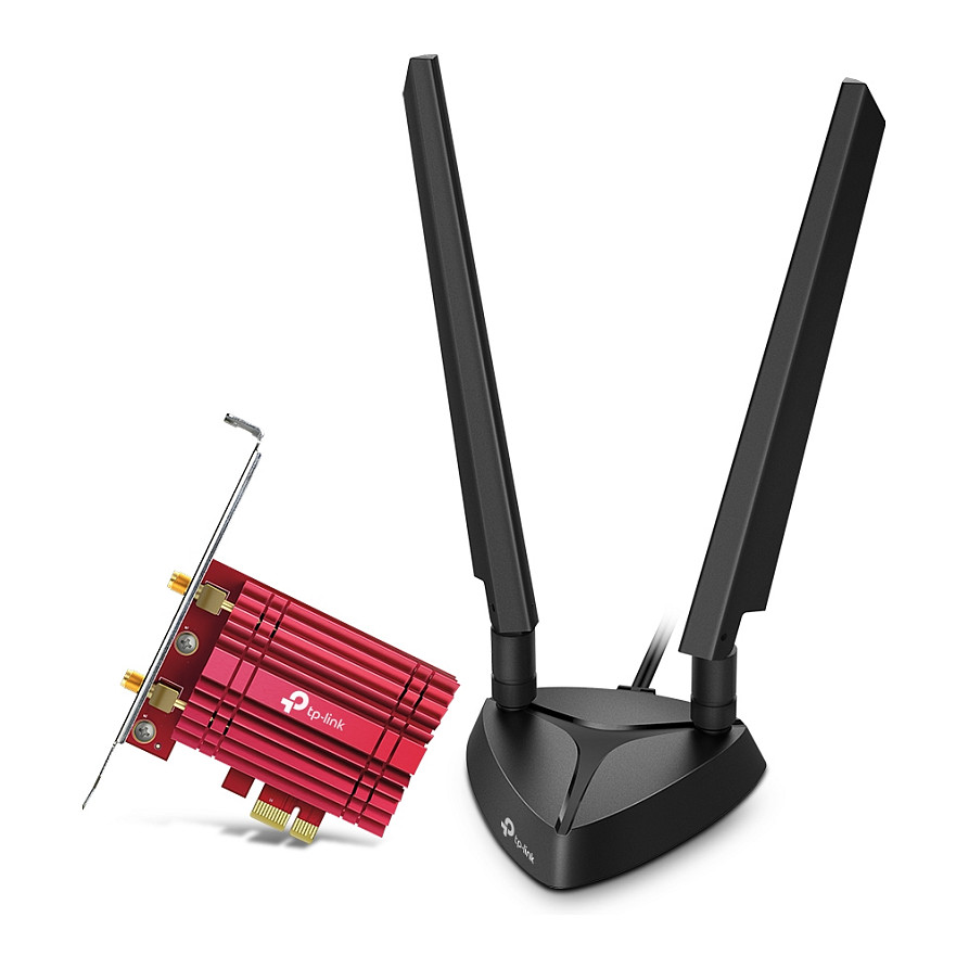 TP-Link AX5400 Archer TXE75E bežični Tri-Band Wi-Fi 6E BT5.3 PCI-E adapter 574Mbps/2402Mbps/2402Mbps (2.4GHz/5GHz/6GHz), 802.11ax/ac/n/a/g/b, 2×antene-7