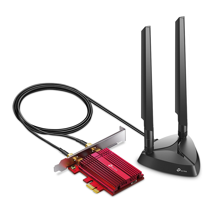 TP-Link AX5400 Archer TXE75E bežični Tri-Band Wi-Fi 6E BT5.3 PCI-E adapter 574Mbps/2402Mbps/2402Mbps (2.4GHz/5GHz/6GHz), 802.11ax/ac/n/a/g/b, 2×antene-9