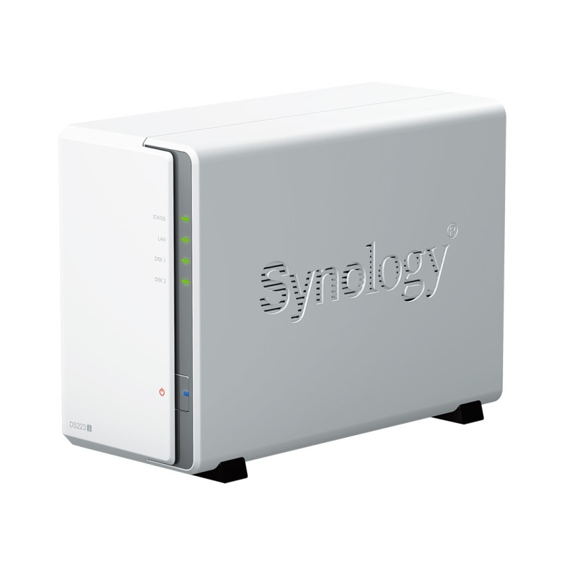 NAS server SYNOLOGY DS223j 2-bay (2.5"/3.5" HDD/SSD, 1GB DDR4, 1GbE, USB3.2 Gen1)-7