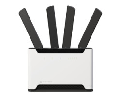 Mikrotik Chateau 5G ax kit, 1.8GHz CPU, 1GB RAM, 1×2.5 G-LAN, 4×G-LAN, Wi-Fi 6, 2.4Ghz/5Ghz, 802.11ax, LTE/5G modem, USB, M.2, MicroSIM, PSU, tower kućište, RouterOS L4-0
