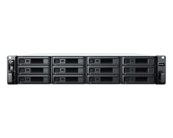 NAS server SYNOLOGY RS2423RP+ RackStation 12-bay (AMD Ryzen V1780B, 8GB DDR4, Hot-Swap HDD, 2×1GbE/1×10GbE)