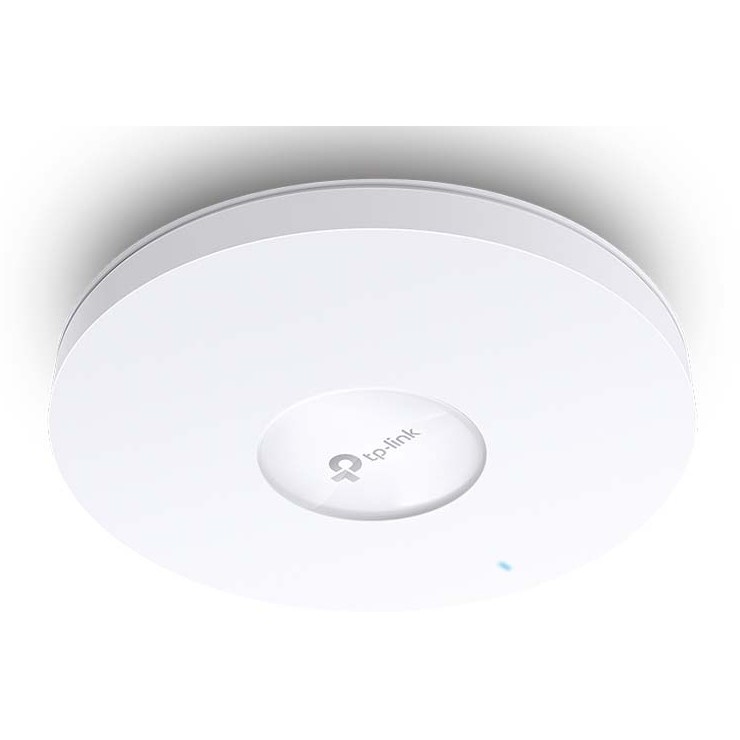 TP-Link Omada AX1800 bežična pristupna točka zidna/stropna Dual-Band Wi-Fi 6 (AP) 574Mbps/1201Mbps (2.4GHz/5GHz), 802.11ax/ac/n/g/b/a, 1×G-LAN, podrška za PoE, 4×interna antena-4
