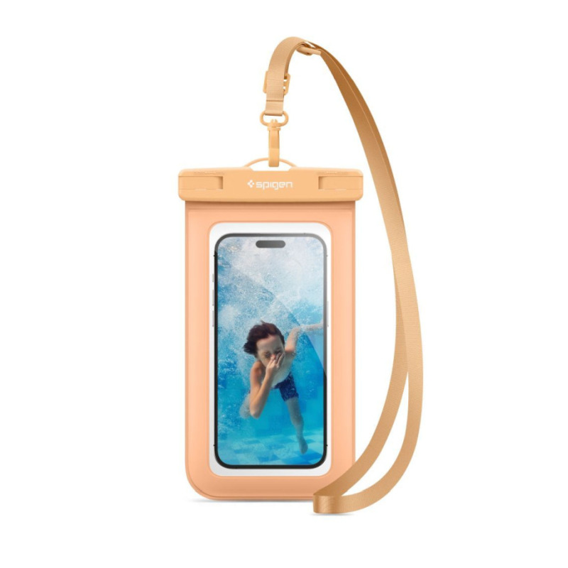 Spigen A601 Vodootporna torbica za telefon, apricot (ACS06007)-0