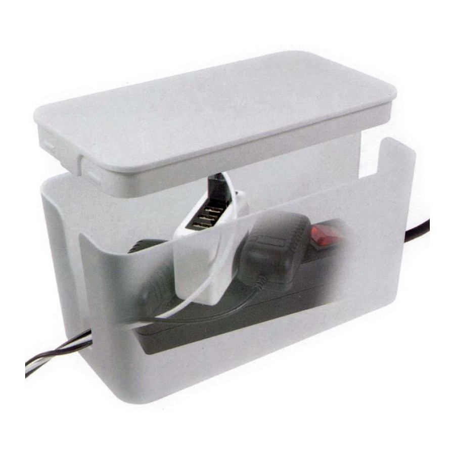 Kutija VALUE ROLINE VALUE (cable management, bijela, dimenzije 235 x 115 x 120 mm)-6
