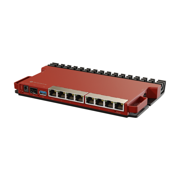 Router Mikrotik RouterBOARD L009UiGS-RM 800MHz CPU, 512MB RAM, 8×G-LAN, 1×2.5G SFP, USB, desktop/1U rackmount kućište-5
