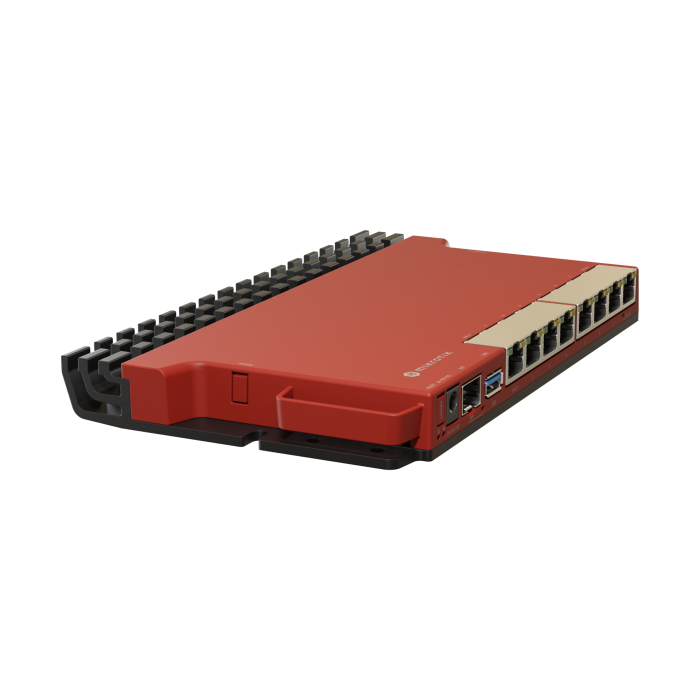 Router Mikrotik RouterBOARD L009UiGS-RM 800MHz CPU, 512MB RAM, 8×G-LAN, 1×2.5G SFP, USB, desktop/1U rackmount kućište-7
