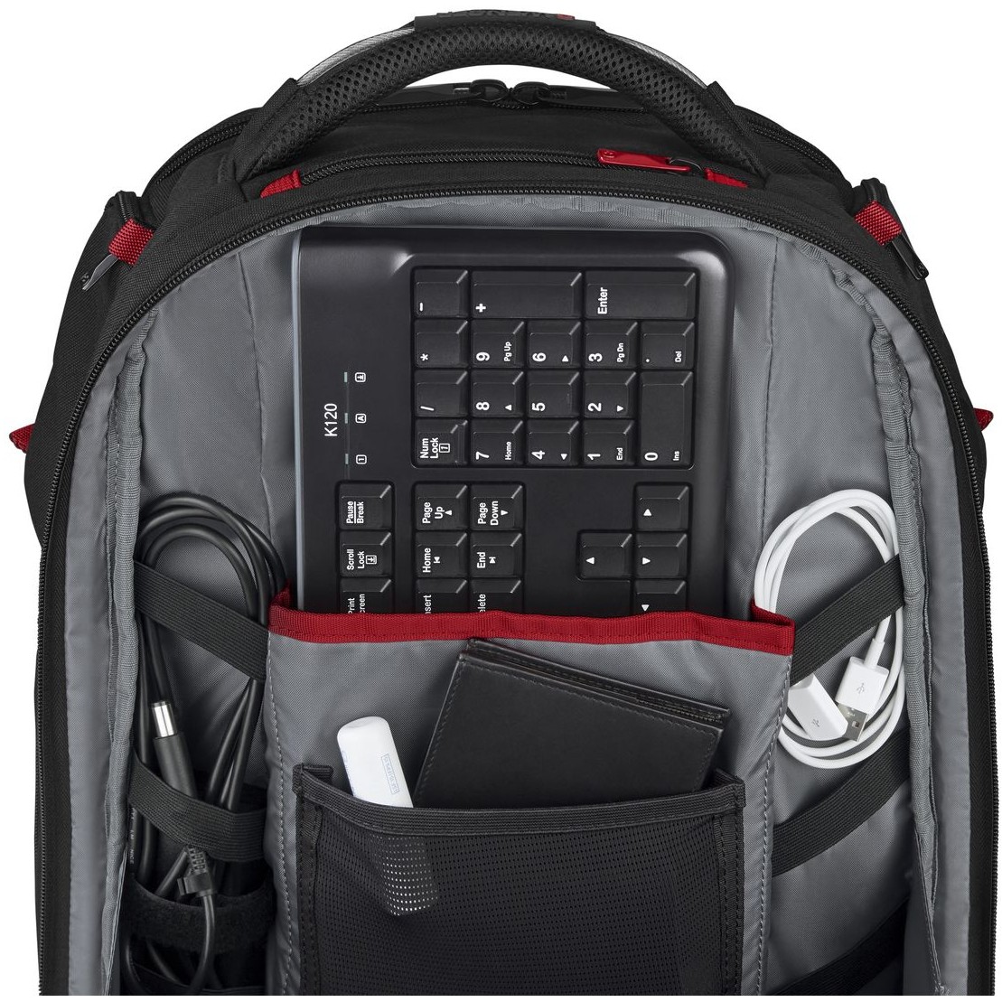 Wenger ruksak PlayerOne za 17.3" prijenosnik crni-4