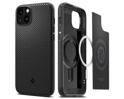 Spigen Mag Armor MagSafe, zaštitna maska za telefon, mat crna - iPhone 15 Plus (ACS06671)
