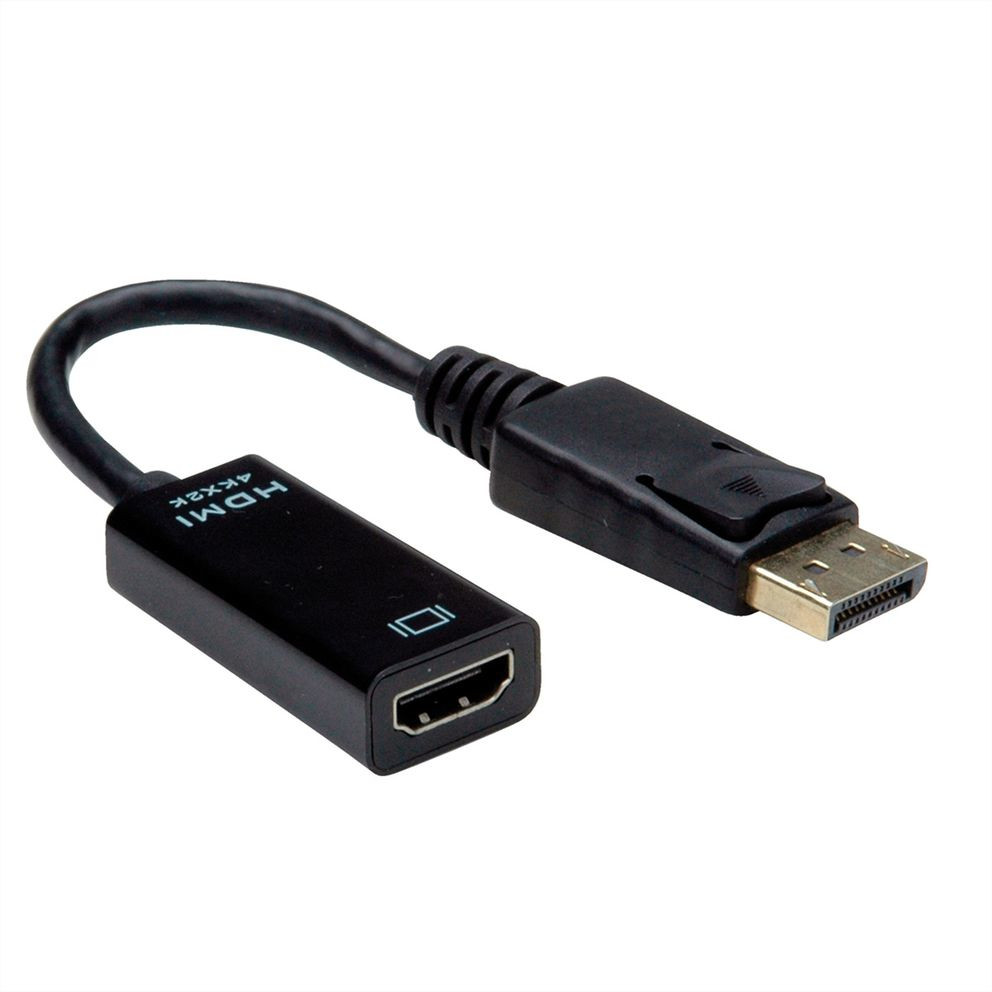 Roline VALUE adapter/kabel 4K DP - HDMI, M/F-0