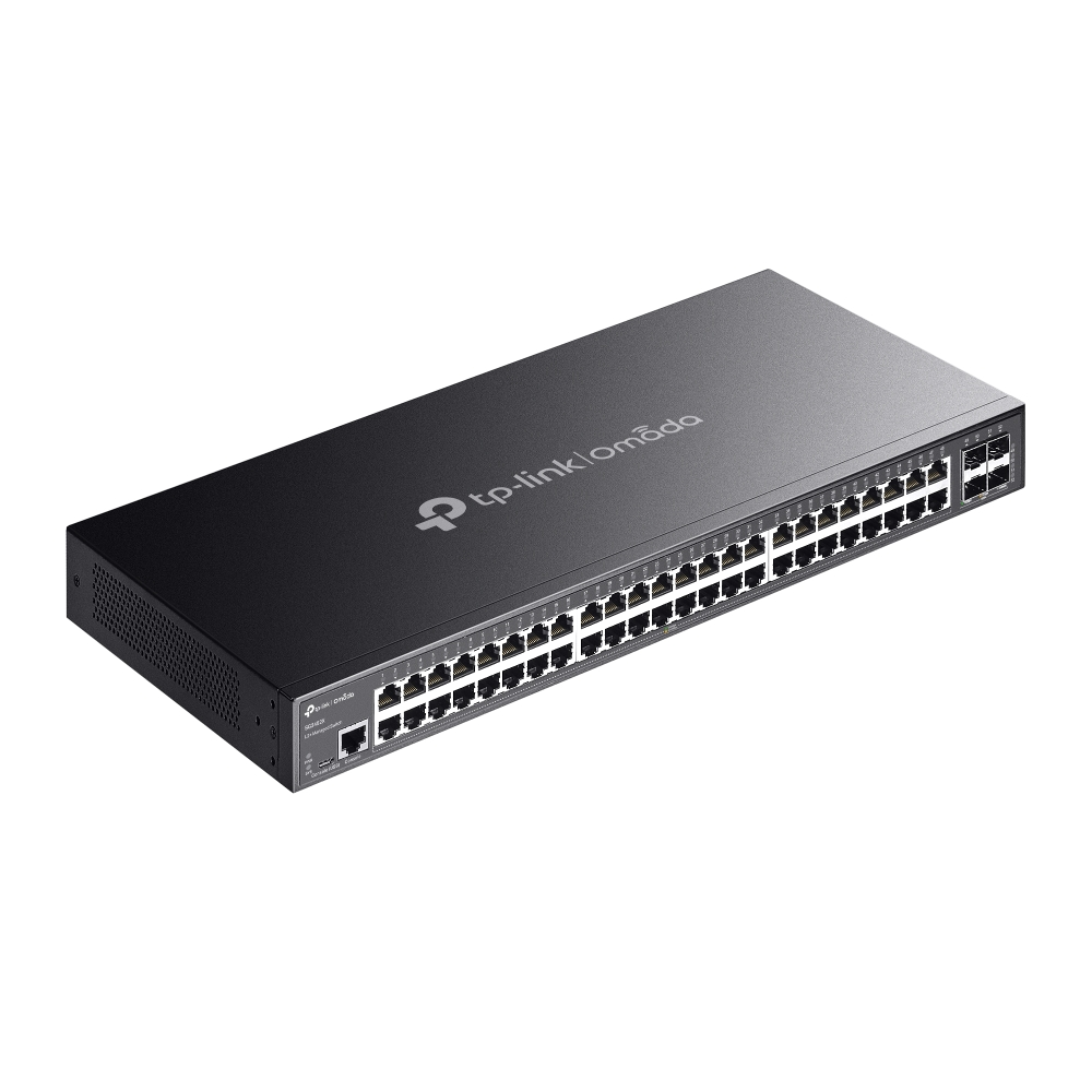 Preklopnik TP-LINK Omada JetStream TL-SG3452X 48-port Gigabit L2 Smart (48×G-LAN, 4×10G SFP+, 1U 19" rack-mount)-3