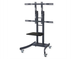 Podni nosač VALUE Roline VALUE (nosivost do 125 kg, max. visina 185 cm, VESA 400x400, 800x600)-0