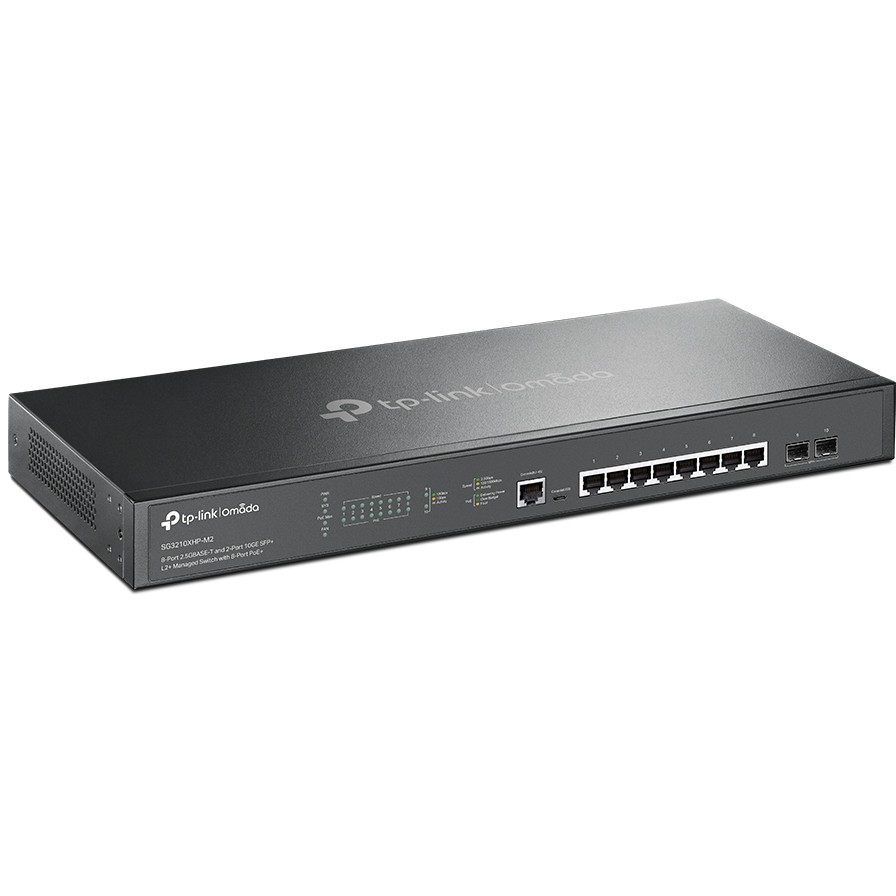 Switch TP-LINK Omada JetStream 8-port 2.5Gbit L2+ upravljiv PoE+ preklopnik (384W)-5