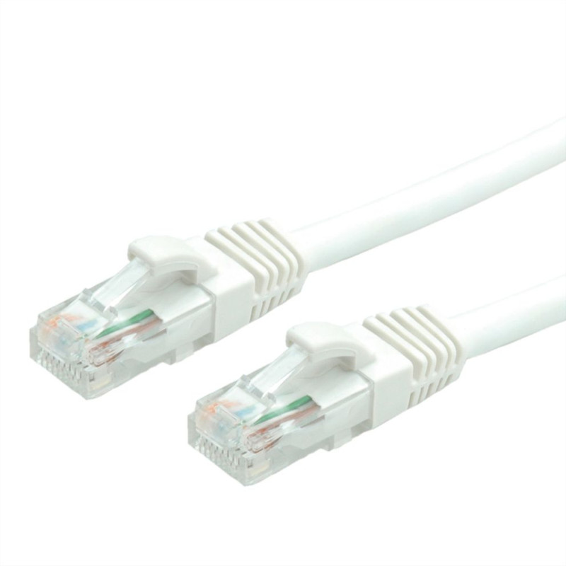 Roline VALUE UTP mrežni kabel Cat.6/Class E, halogen-free, 5.0m bijeli-0