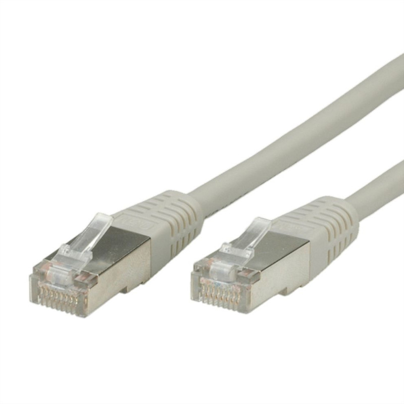 Roline VALUE Patch kabel oklopljeni Cat 6 S/FTP (PiMF) 3.0m sivi-1