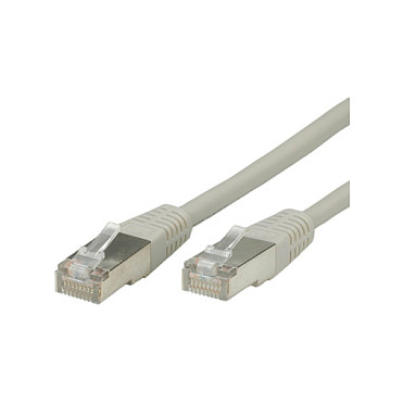 Roline VALUE Patch kabel oklopljeni Cat 6 S/FTP (PiMF) 3.0m sivi-0