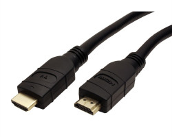 Roline VALUE Ultra HD HDMI 4K kabel sa mrežom, HDMI M - HDMI M, 25m-1