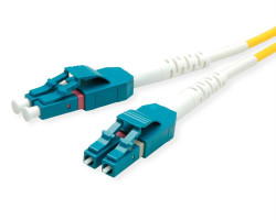 Roline optički kabel 9/125µm LC-LC singlemode Duplex, LSOH, 15m žuti-0