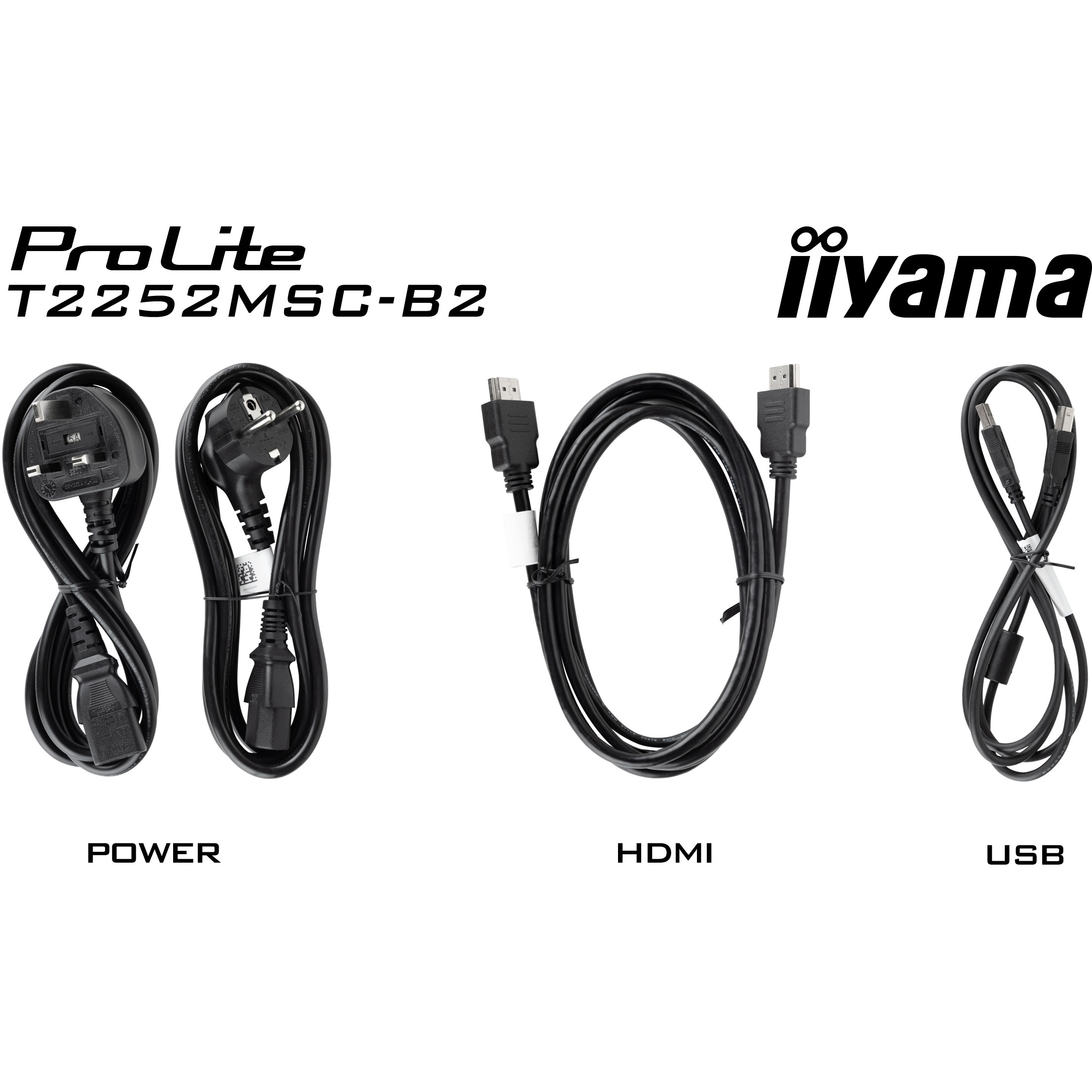 Monitor IIYAMA T2252MSC-B2 (22" IPS, FHD, 60Hz)-10