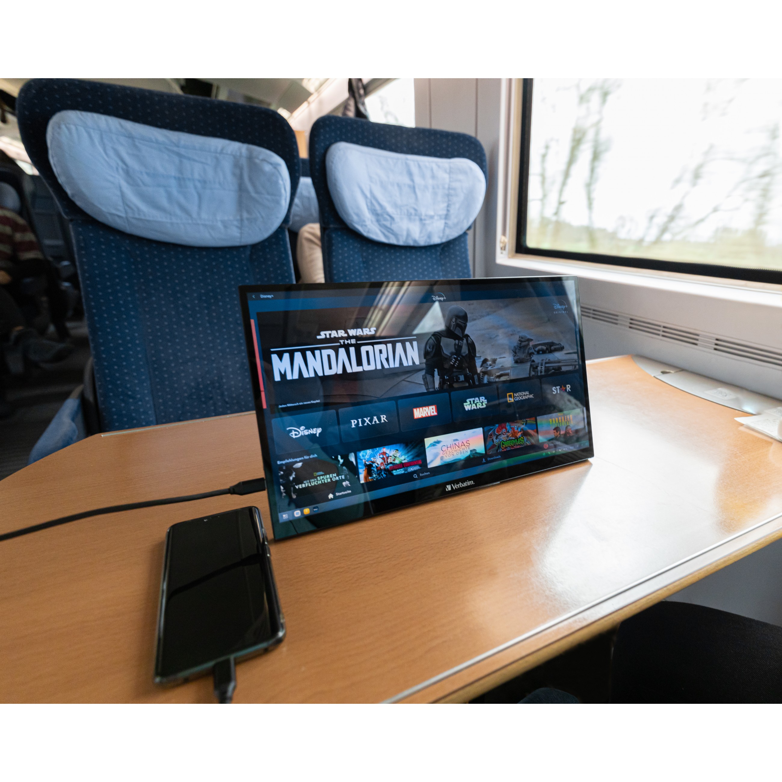 Prijenosni zaslon VERBATIM PMT-17 17.3" 1920x1080 IPS, 169, Touch Panel, HDR, FreeSync, Low Blue Light, HDMIx1, USBx3-9